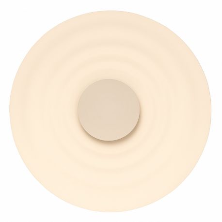 Aplice, corpuri de iluminat pentru pereti - Aplica LED lumina ambientala RIPPLE 40cm, bej