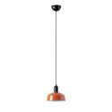 Lustra/Pendul metal TATAWIN S negru, orange
