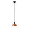 Lustra/Pendul metal TATAWIN S negru, orange