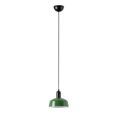 Corpuri de iluminat - Lustra/Pendul metal TATAWIN S negru, verde