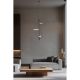 Pendule, Lustre suspendate - Lustra LED suspendata design geometric ORION
