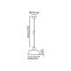 Corpuri de iluminat - Lustra/Pendul metal TATAWIN M negru