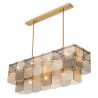 Candelabru design LUX, Sticla, Alama Antic, Laurent