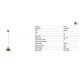 Corpuri de iluminat - Lustra/Pendul metal TATAWIN M verde