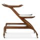 Masute Living - Gheridon, Masuta cu roti design LUX Manzo