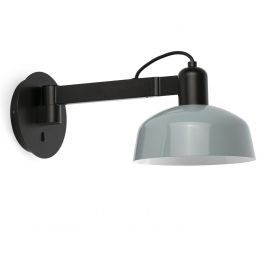 Aplice, corpuri de iluminat pentru pereti - Aplica de perete cu brat directionabil TATAWIN negru, blue