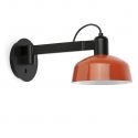 Aplica de perete cu brat directionabil TATAWIN negru, orange