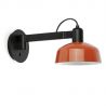 Aplica de perete cu brat directionabil TATAWIN negru, orange