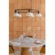 Pendule, Lustre suspendate - Lustra suspendata metal TATAWIN S 5L negru, alb