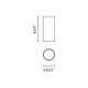 Plafoniere cu spoturi, Spoturi aplicate - Spot LED aplicat tavan ROL 15W alb