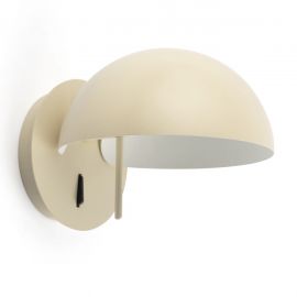 Aplice, corpuri de iluminat pentru pereti - Aplica de perete ambientala directionabila MATILDA bej
