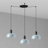 Lustra cu 3 pendule metal TATAWIN S blue