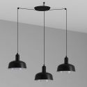 Lustra cu 3 pendule metal TATAWIN S neagra