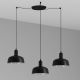 Lustra cu 3 pendule metal TATAWIN S neagra