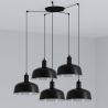 Lustra cu 5 pendule metal TATAWIN M negru