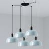 Lustra cu 5 pendule metal TATAWIN M blue