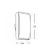 Aplice - Aplica perete exterior, Protectie IP54, MORTEN alb 4000K