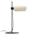 Veioza metal stil retro cu abajur ajustabil MARTINICA negru, bej