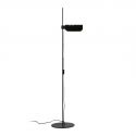 Lampadar metal stil retro cu abajur ajustabil MARTINICA negru