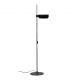 Lampadare - Lampadar metal stil retro cu abajur ajustabil MARTINICA negru
