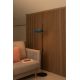 Lampadare - Lampadar metal stil retro cu abajur ajustabil MARTINICA negru, blue