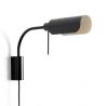 Aplica metal stil retro abajur ajustabil MARTINICA S negru