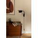 Aplice, corpuri de iluminat pentru pereti - Aplica metal stil retro abajur ajustabil MARTINICA S negru