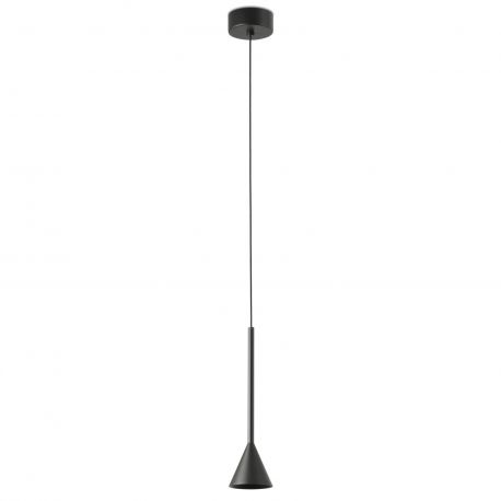Pendule, Lustre suspendate - Pendul LED stil minimalist ANNA negru