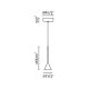 Pendule, Lustre suspendate - Pendul LED stil minimalist ANNA negru