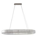 Lustra LED CCT suspendata cu telecomanda SPARKING crom