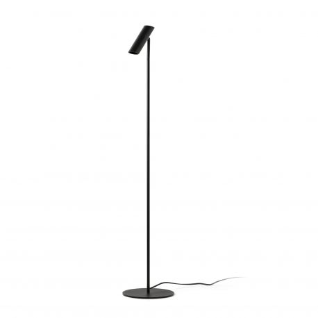 Lampadare - Lampadar LED de podea stil minimalist LEO negru