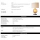 Veioze - Veioza, Lampa de masa deosebita LUX Nuria