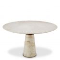 Masa rotunda LUX travertin Genova 131cm