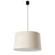 Pendule, Lustre suspendate - Lustra suspendata XL abajur in 64cm WINDSOR negru, alb