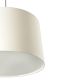 Pendule, Lustre suspendate - Lustra suspendata XL abajur in 64cm WINDSOR negru, alb