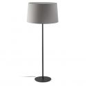 Lampa de podea abajur textil 64cm WINDSOR negru, gri