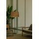 Lampadare - Lampa de podea abajur textil 64cm WINDSOR negru, gri