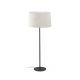 Lampadare - Lampa de podea abajur textil 64cm WINDSOR negru, alb