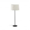 Lampa de podea abajur textil 64cm WINDSOR negru, alb