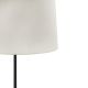 Lampadare - Lampa de podea abajur textil 64cm WINDSOR negru, alb