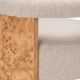 Scaune - Scaun design LUX, Furnir Burl Mappa, Maro, Percy
