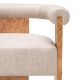 Scaune - Scaun design LUX, Furnir Burl Mappa, Maro, Percy