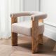 Scaune - Scaun design LUX, Furnir Burl Mappa, Maro, Percy