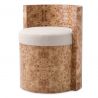 Scaun design LUX, Furnir Burl Mappa, Maro, Arcadia
