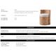 Scaune - Scaun design LUX, Furnir Burl Mappa, Maro, Arcadia