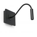 Aplica minimalista cu reader LED directionabil MOOD negru