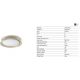 Plafoniere - Plafoniera LED design circular 45cm TENDER gri