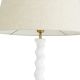 Lampadare - Lampa de podea LUX, Lemn, Tesatura, Alb, Massimo