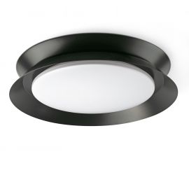 Plafoniere - Plafoniera LED design circular 45cm TENDER negru