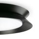 Plafoniere - Plafoniera LED design circular 45cm TENDER negru